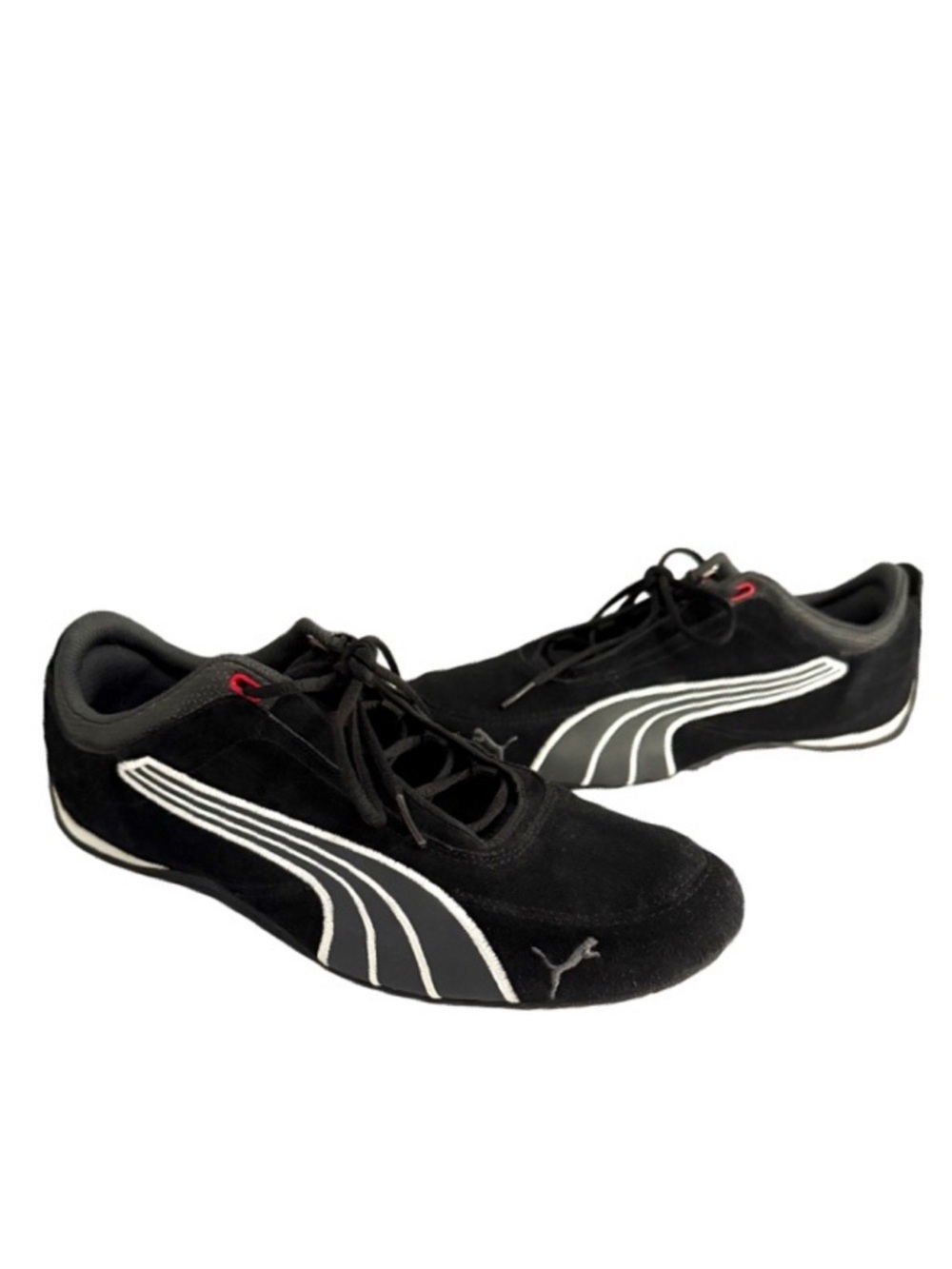 Puma Sport Lifestyle Sneakers Black Gray Size 10.5